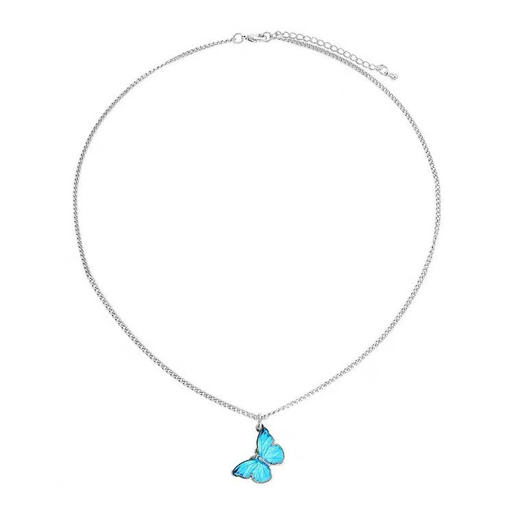 ➰CKK➰ Kalung &amp; Gelang Wanita Motif Kupu-kupu FA75 Fashion Aksesoris Korea