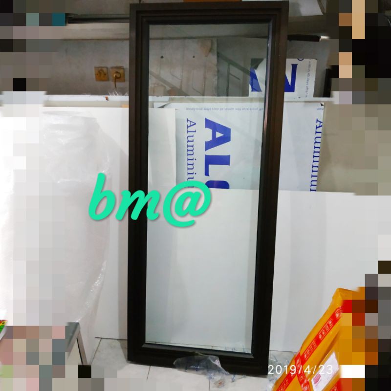 jendela aluminium 50x150 casement