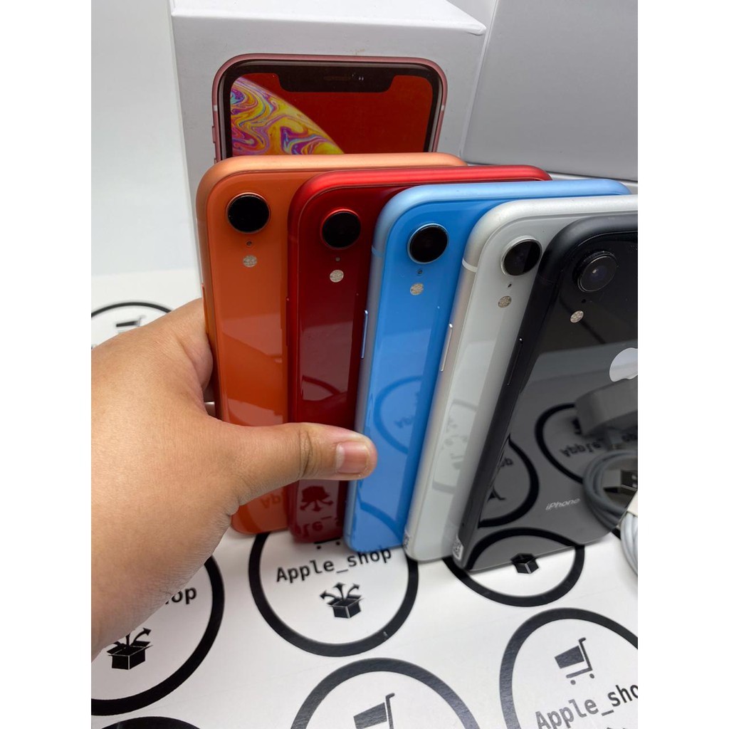 iphone xr 64gb 128gb fullset Lcd Original Mulus Original Bukan Refurbish / Rekondisi