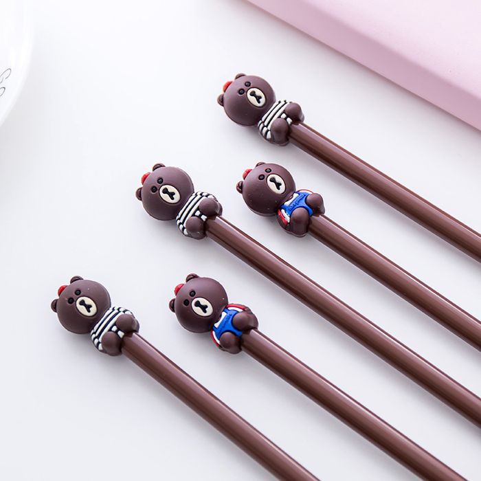 

Pulpen Gel / Pen Gel Bear Lucu