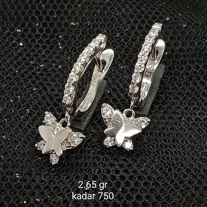 Anting Emas 17K - 2.65 gr Kadar 750 - ABS200000002