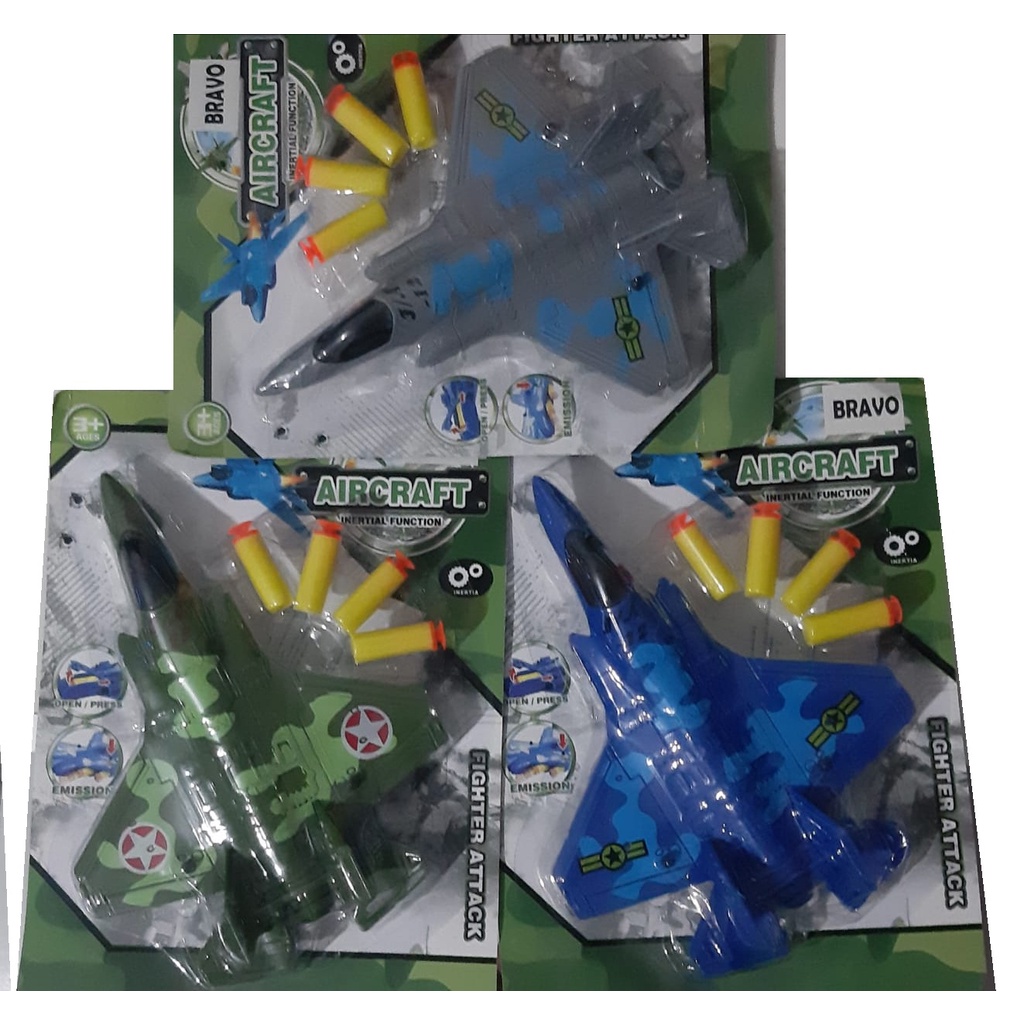 mainan aircraft pesawat tempur rudal busa