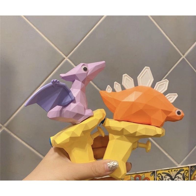 mainan watergun pistol air dino