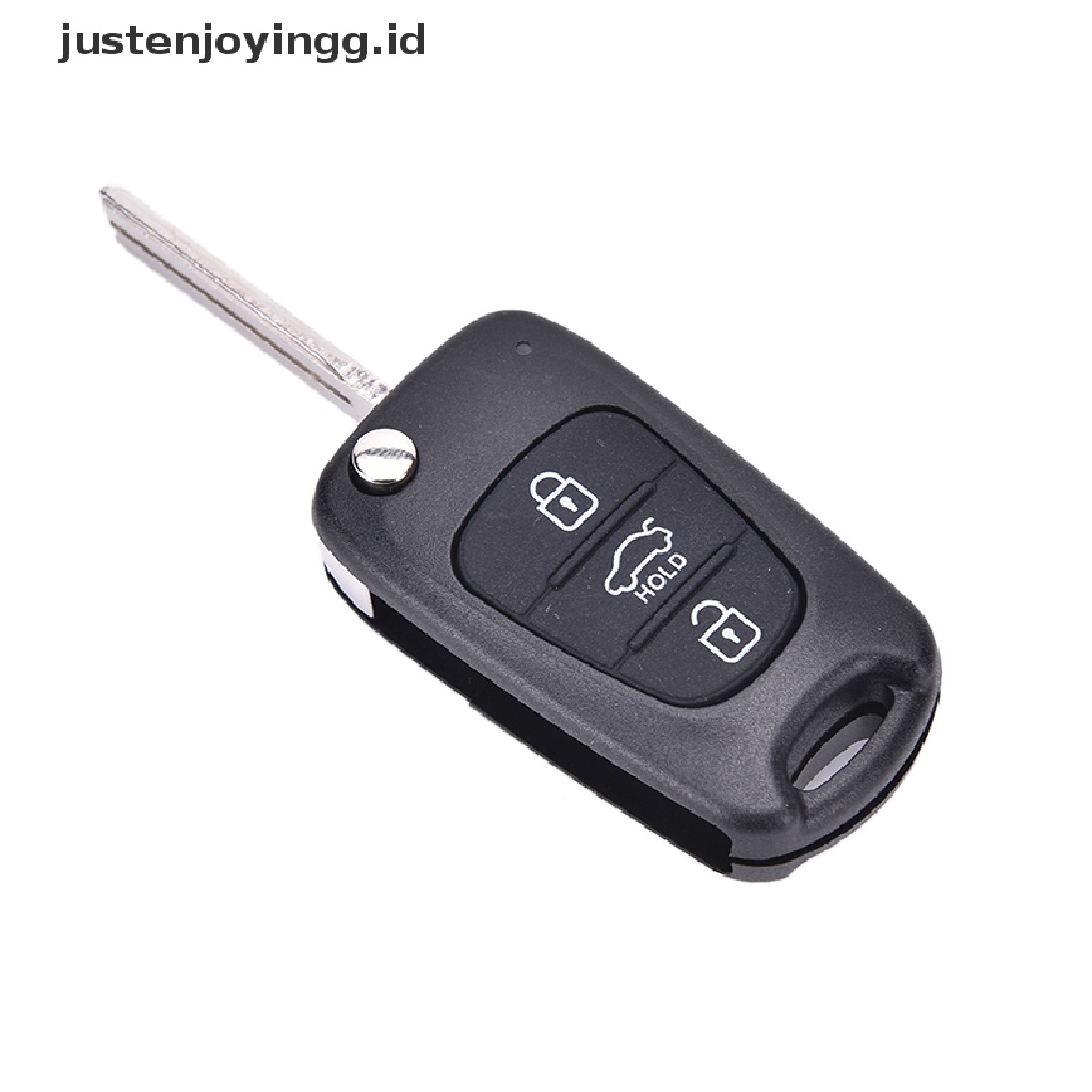 Case Remote Kunci Pengganti Model Flip Untuk Kia Rondo Sportage Soul Rio 3b S161C