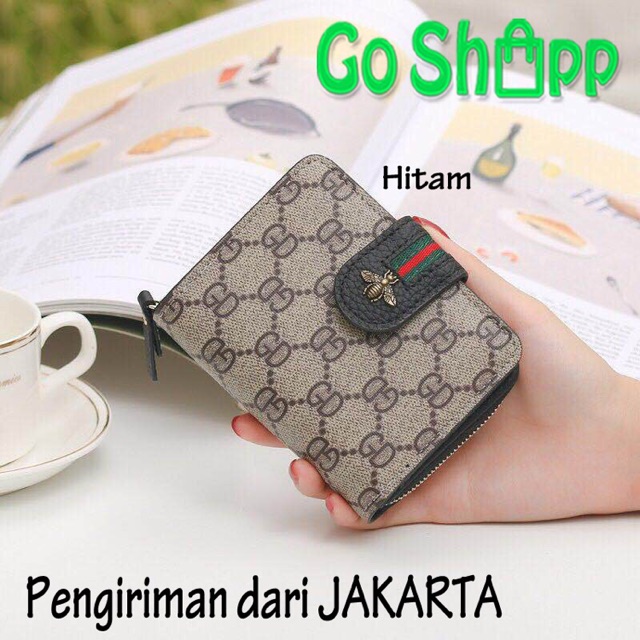 Dompet Lipat Wanita Kancing Lebah - Dompet Wanita Import Fashion Korea - Dompet Import [PD07]
