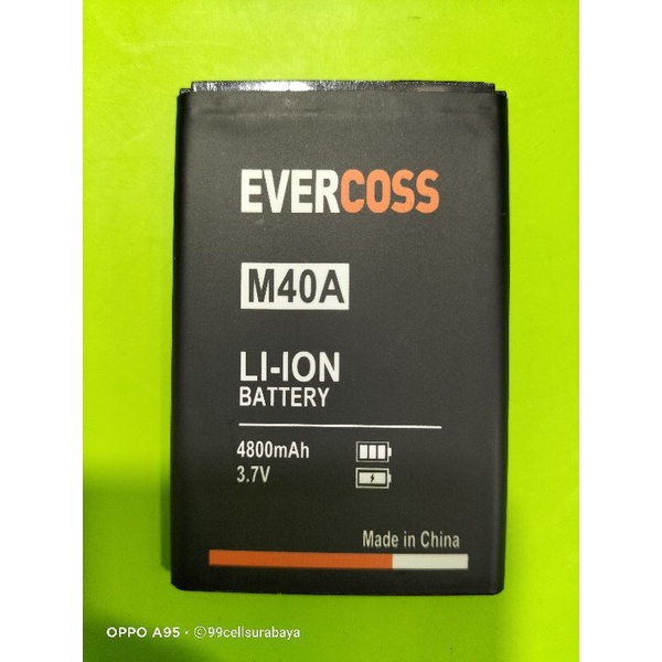 Baterai battery batrai batre Evercoss M40A original