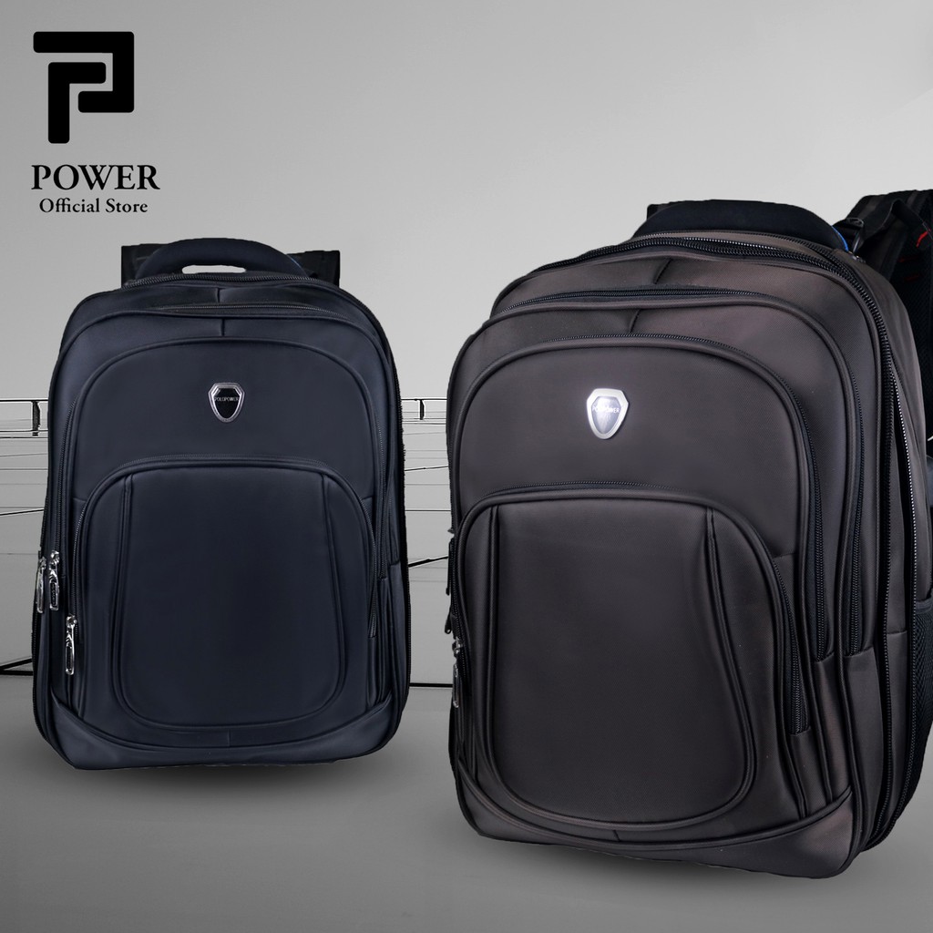 Polo Power - Tas Laptop Pria Ransel Backpack Import Expanding USB Port -Tas Punggung Pria Waterproof