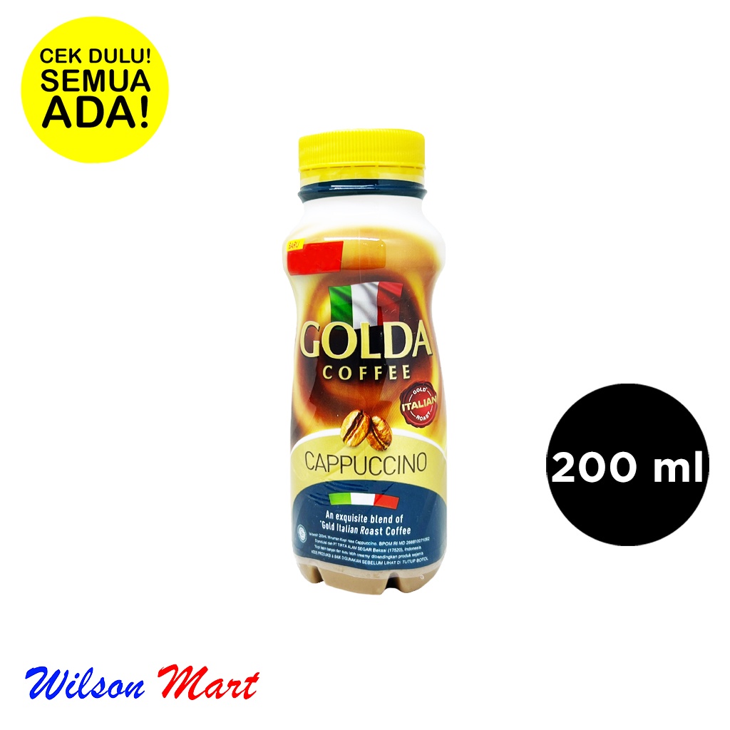 

GOLDA COFFEE CAPPUCCINO 200 ML