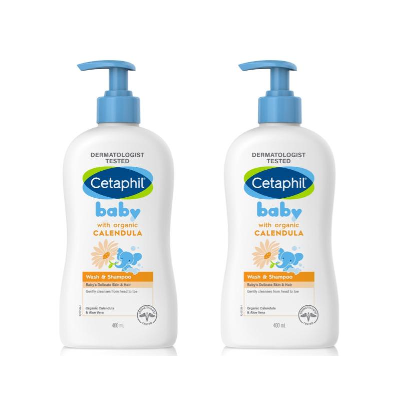 Makassar ! New Packaging Cetaphil Baby Gentle Wash &amp; Shamphoo 230 / 400 ML