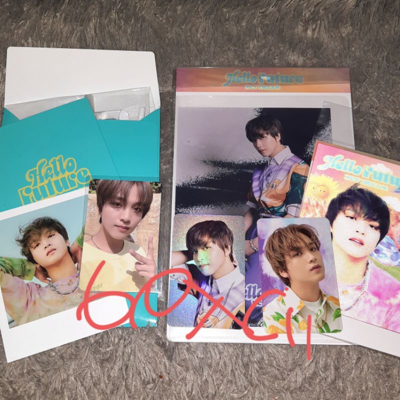 MD HELLO FUTURE 3D LENTICULAR CARD POSTCARD HOLOGRAM PC HOLO HAECHAN SET