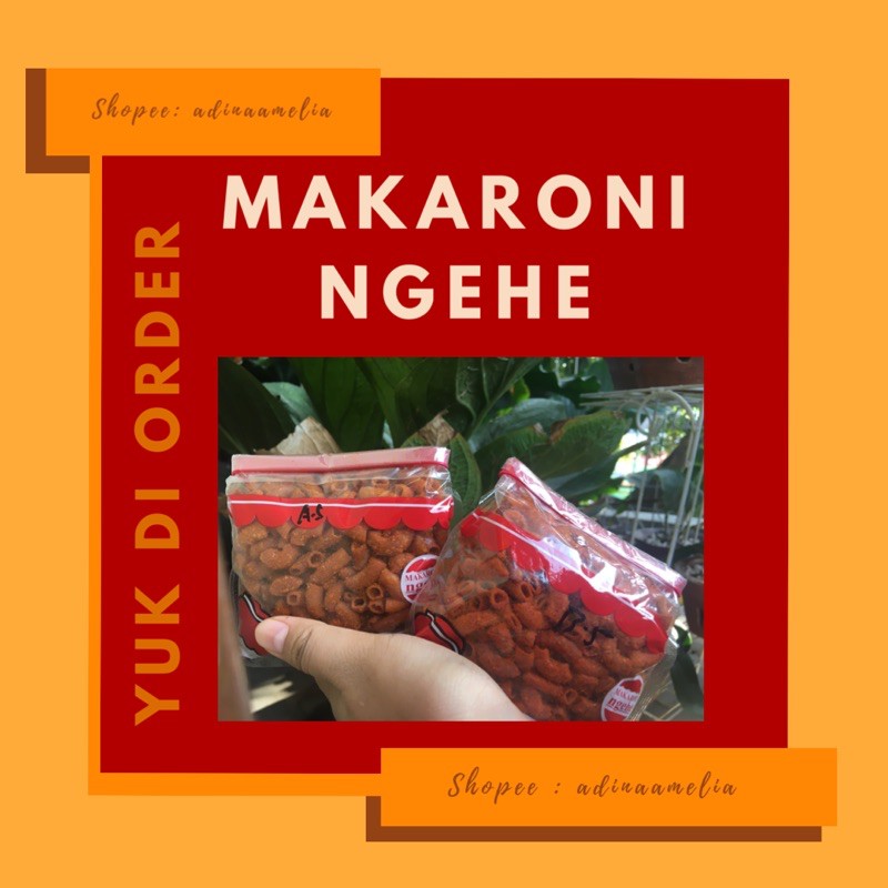 

READY STOCK MAKARONI NGEHE nagih banget ! FREE BUBBLE WRAP & SENDOK !! DIJAMIN KEASLIANNYA!