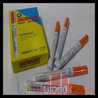 

Force | Spidol Permanent Paint Marker Snowman Orange Isi 12 Pcs