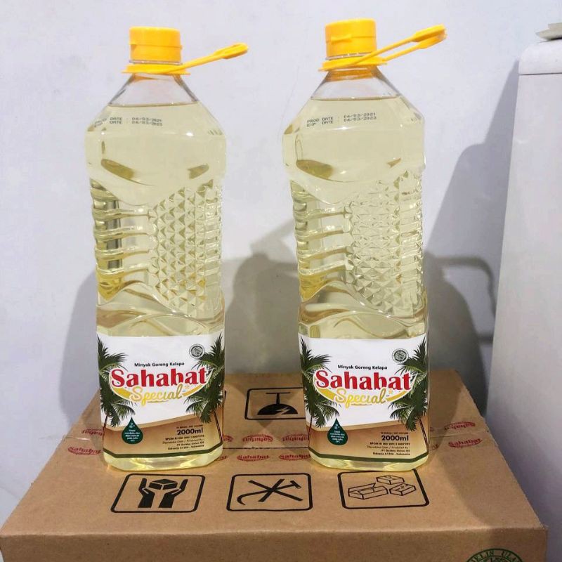

Minyak goreng kelapa Sahabat Special (Botol)