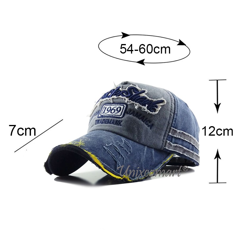 Topi Baseball ROCK SHANK Hat Cap Casual Sport Indian Dacota Distro