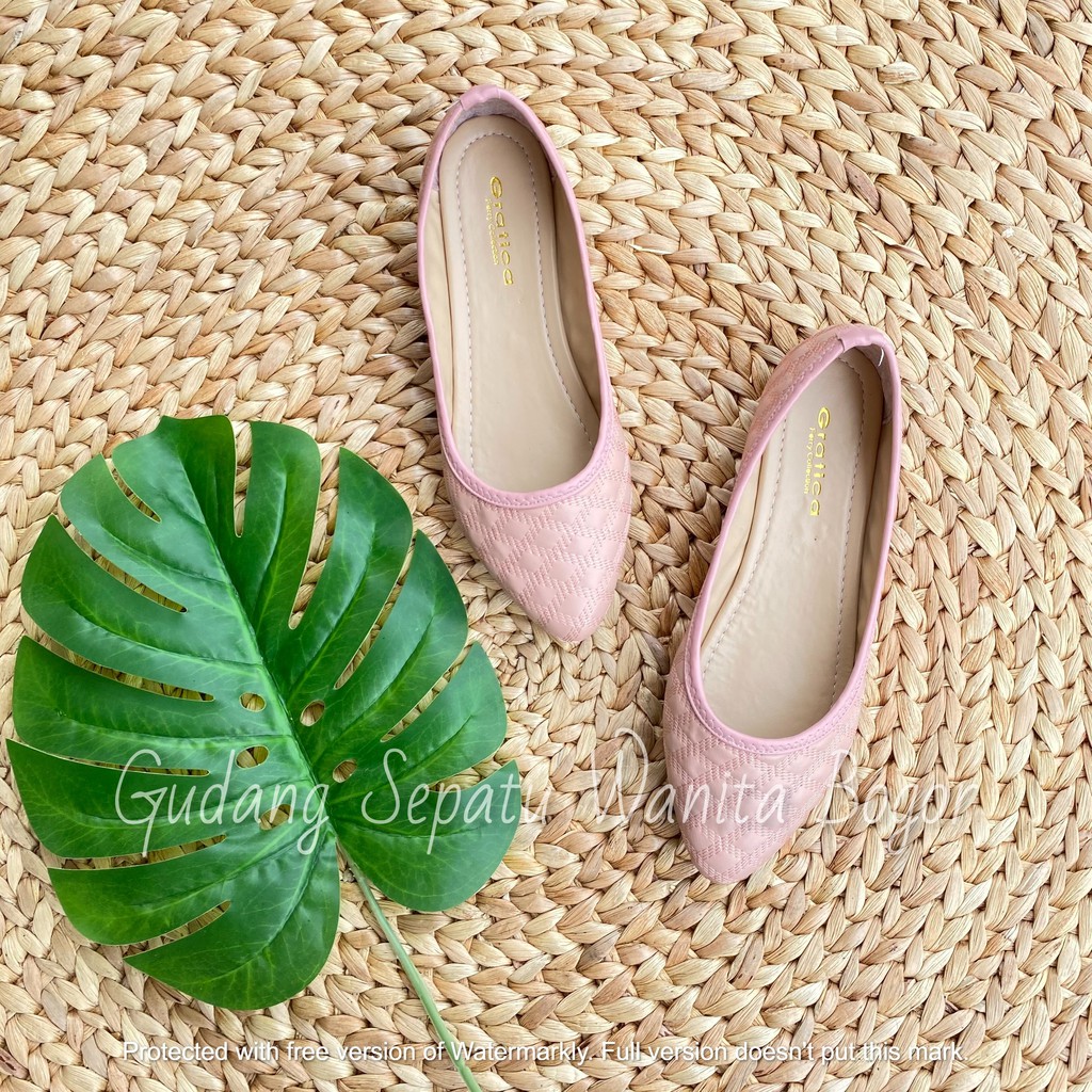 Gratica Sepatu Wanita Balet Flat Shoes Amora B05 BN