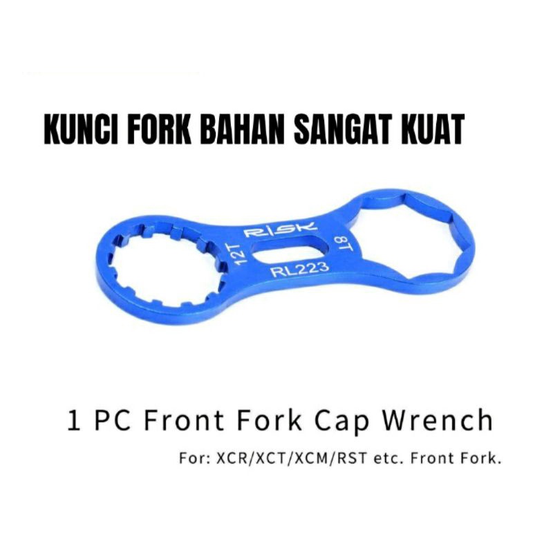 kunci fork rst dan sr suntour pembuka fork sepeda