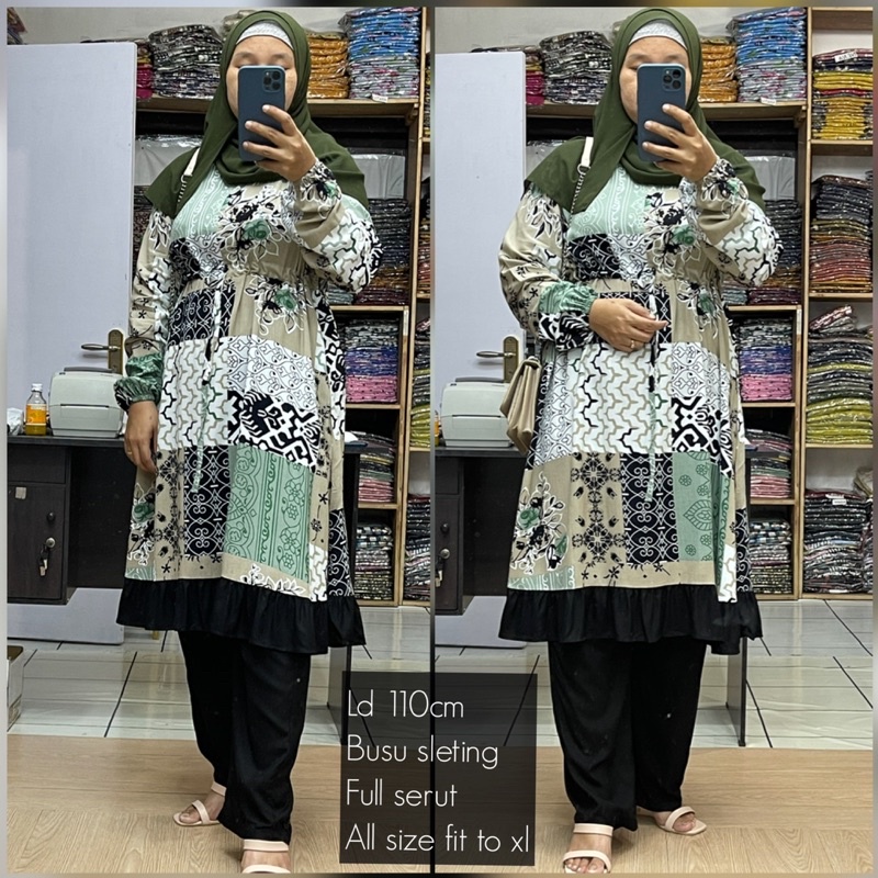 Daster Arab ZEERA SAVIRA Baju setelan rayon