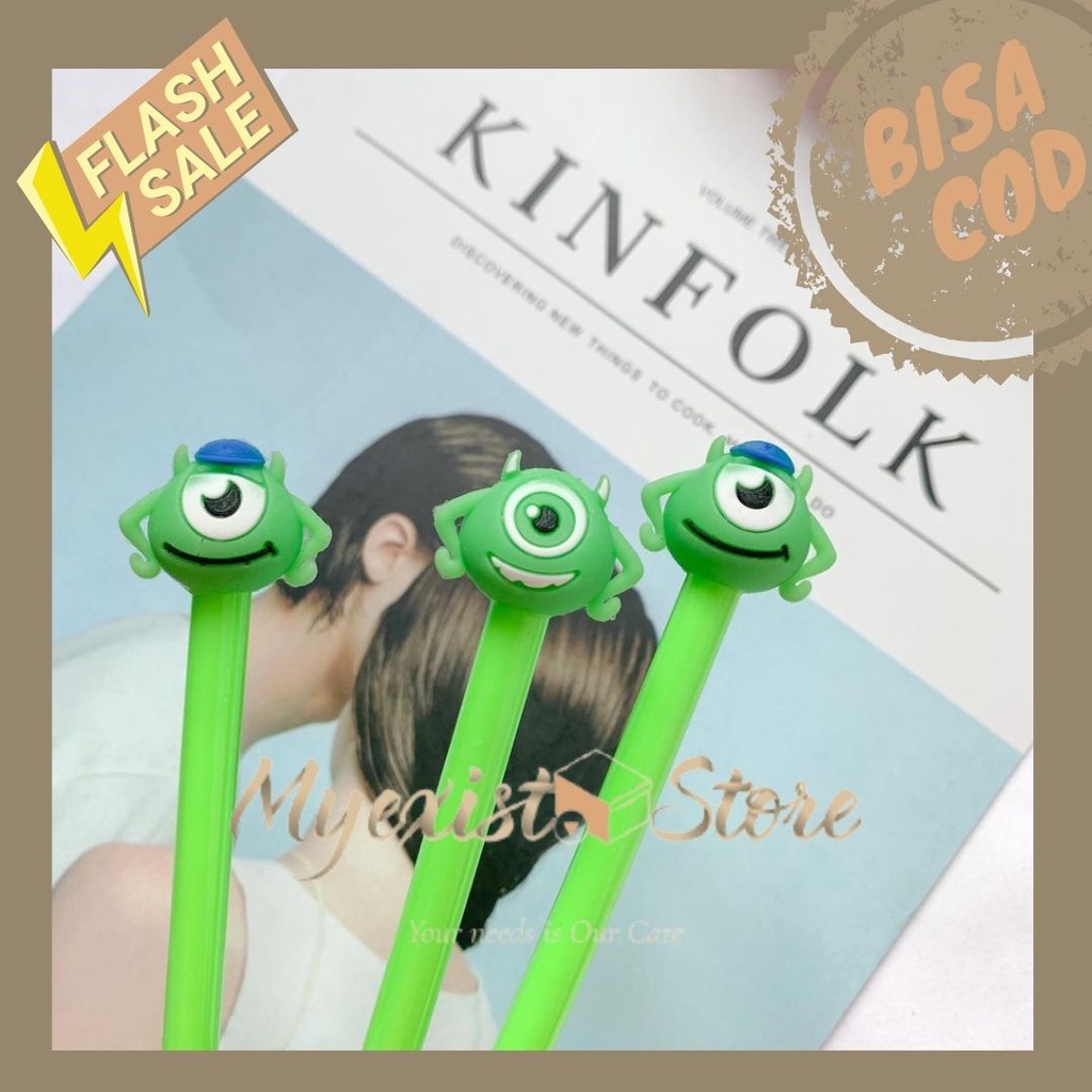 

Pulpen Mike Mazowski monster inc pena pen kado unik hadiah ulang tahun alat tulis mainan anak -IVN174