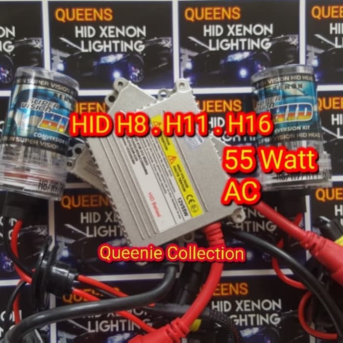 Lampu Mobil HID H8 . H11 . H16 . 55Watt Garansi