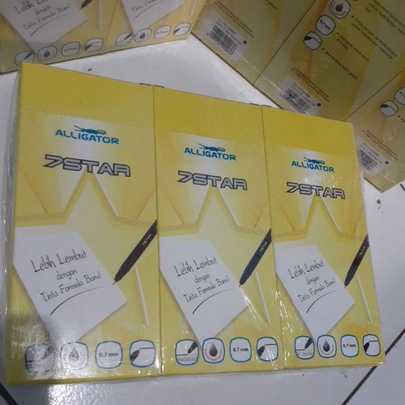 

Alligator Pulpen 7STAR 0.7 (perpack 12 pcs)