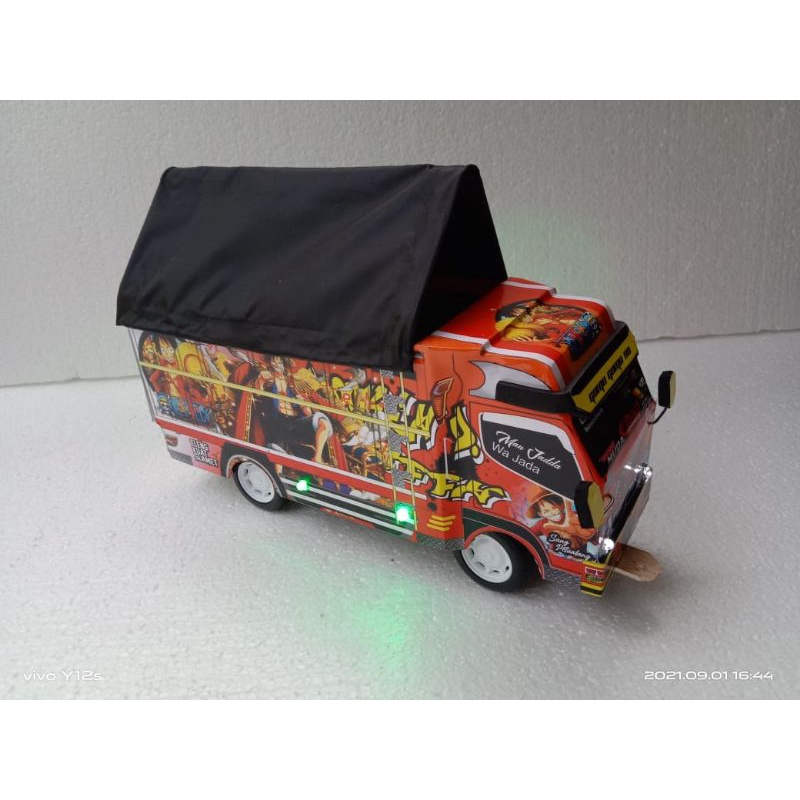 Miniatur truk oleng/miniatur truk terlaris/miniatur truk kayu/miniatur truk remot control