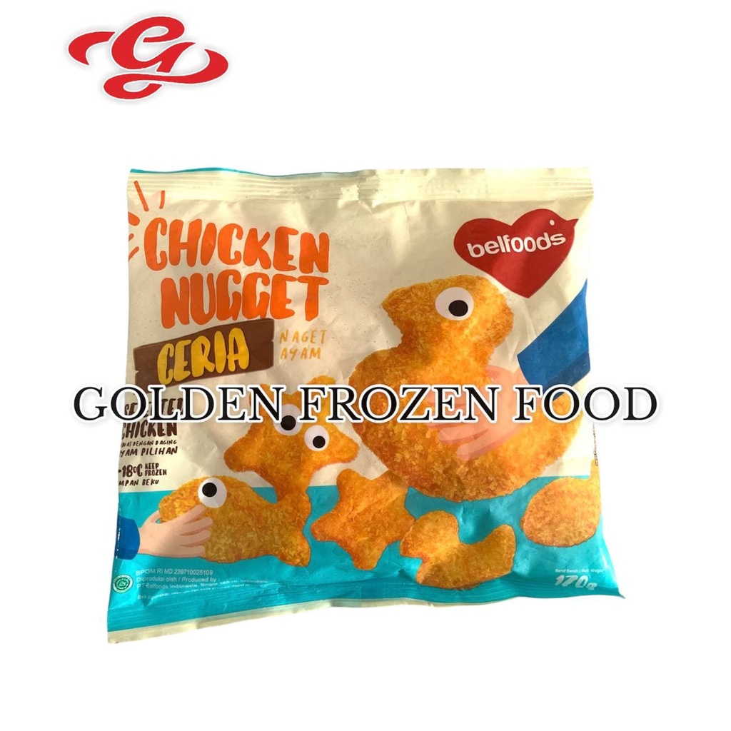 

BELFOODS - CHICKEN NUGGET CERIA 170gr