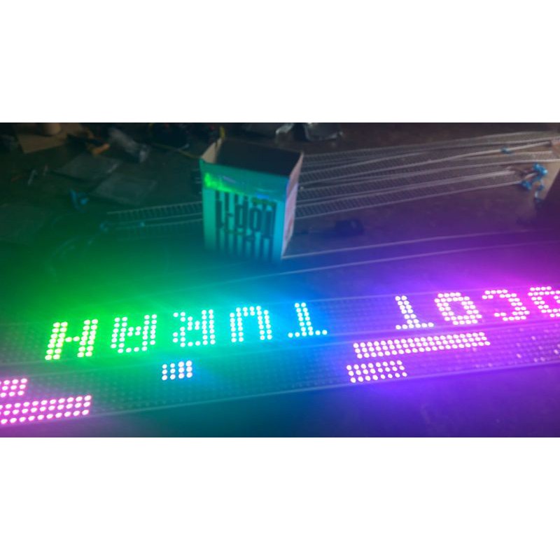 Strobo Running Text New Model