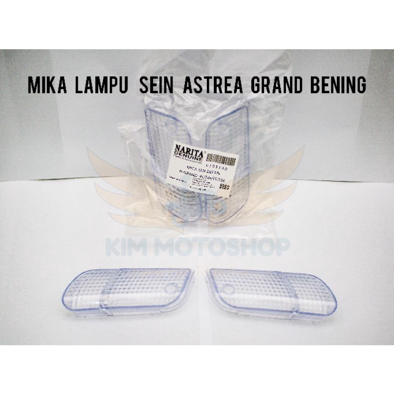 Mika Lampu Sein Astrea Grand Mika mica kaca riting Bening Grand