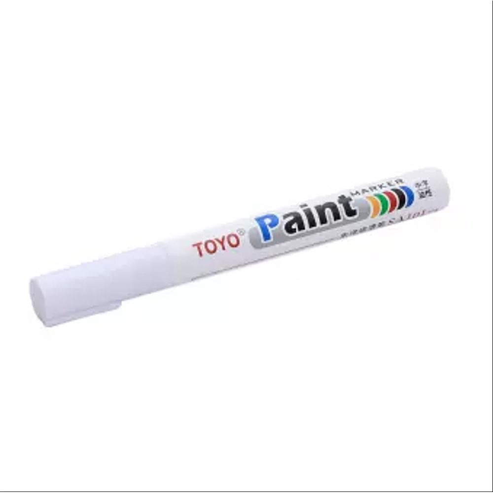 

Unik Spidol Ban TOYO PUTIH - Paint Marker Toyo Kualitas Terbaik - Warna Putih - White Murah