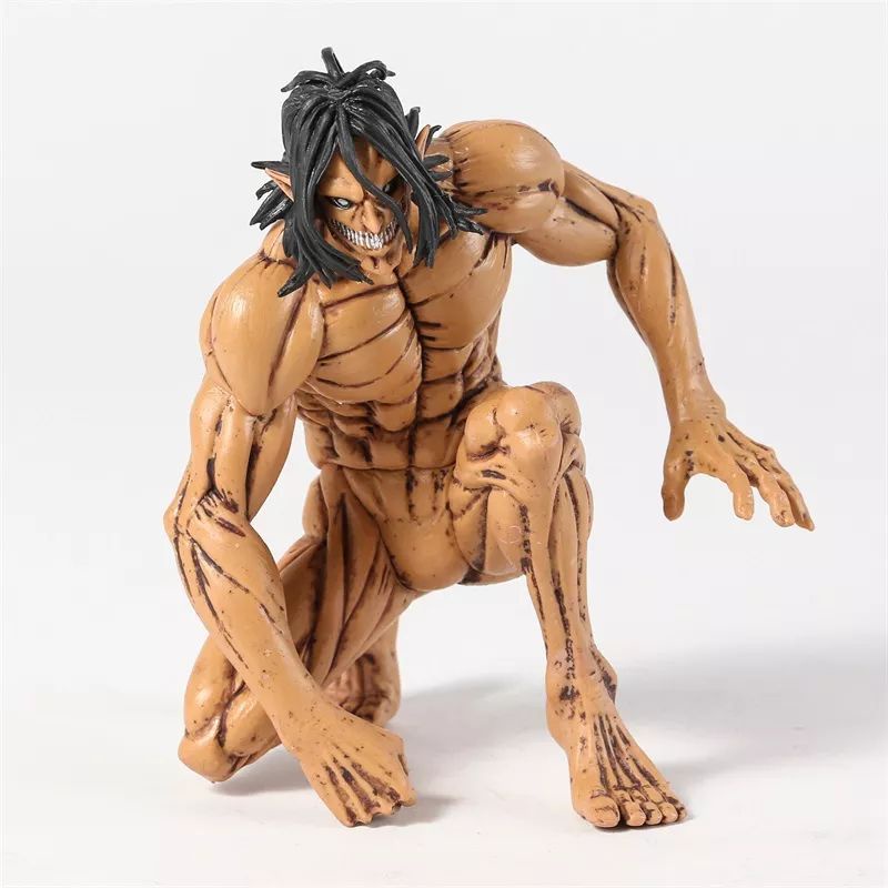 Figure Anime Attack On Titan Miniatur Pajangan Titan Eren Yeager