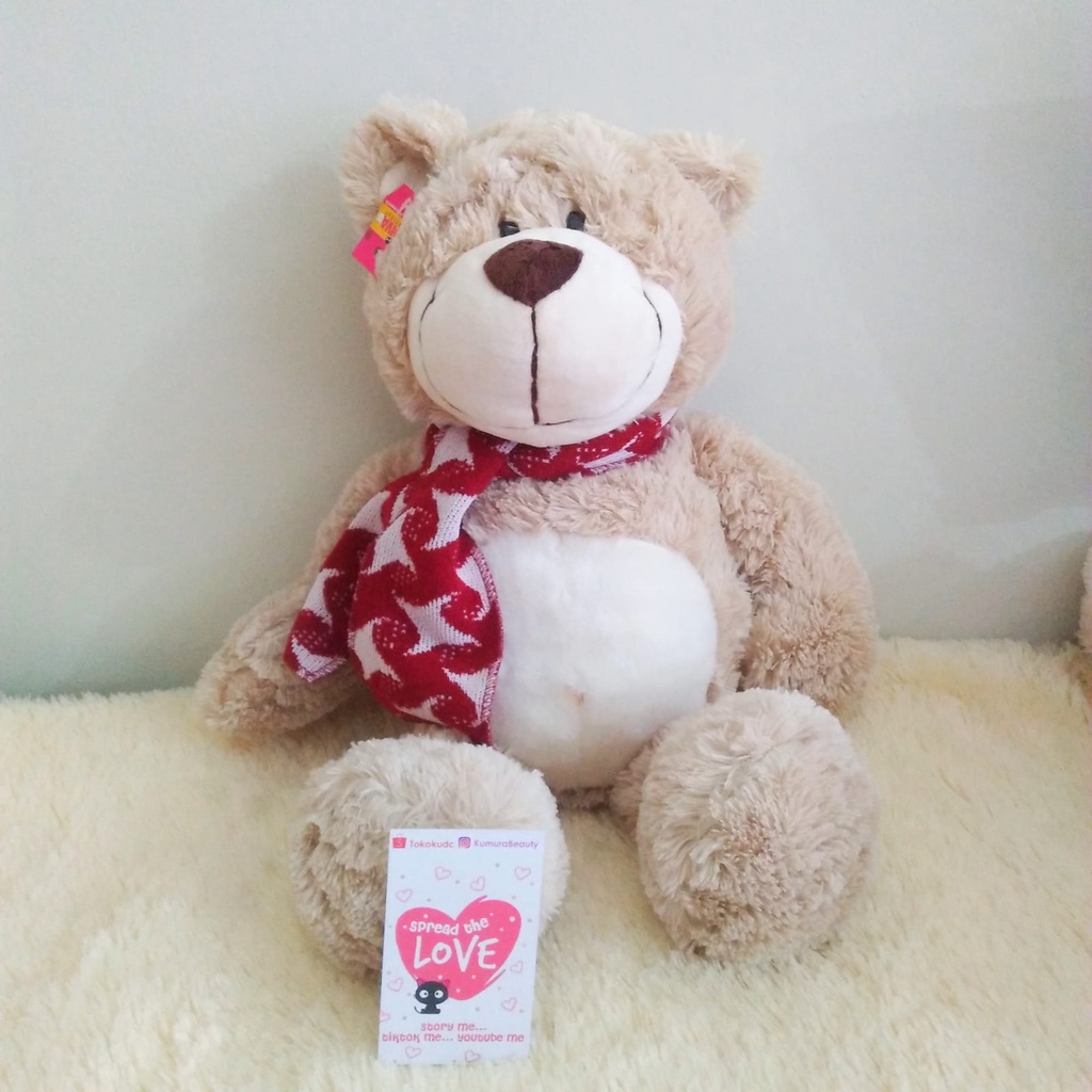 BONEKA BEAR SYAL 13 INCH