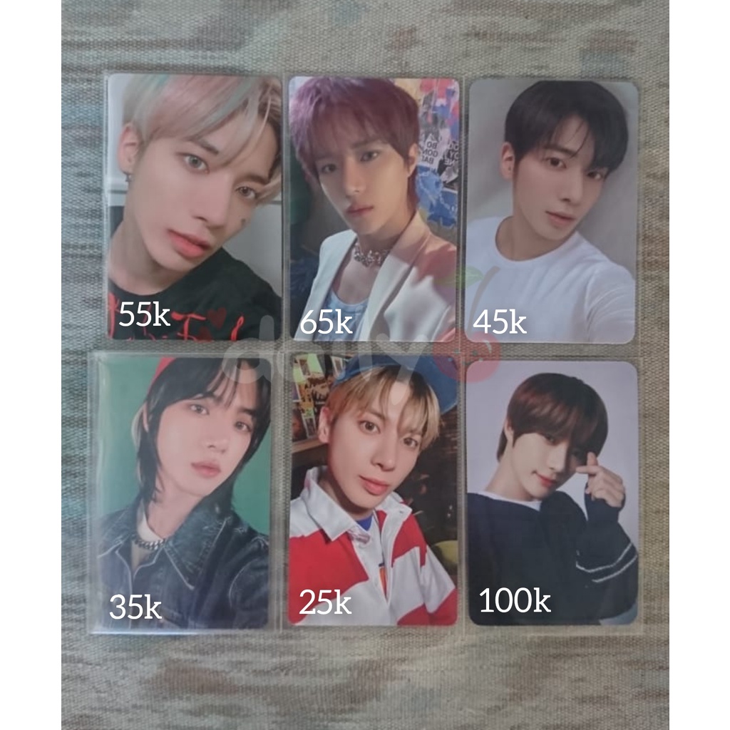 PC TXT TAEHYUN BEOMGYU HARLEY  MESS TAER DECOKIT POB SHOPEE OFFICIAL