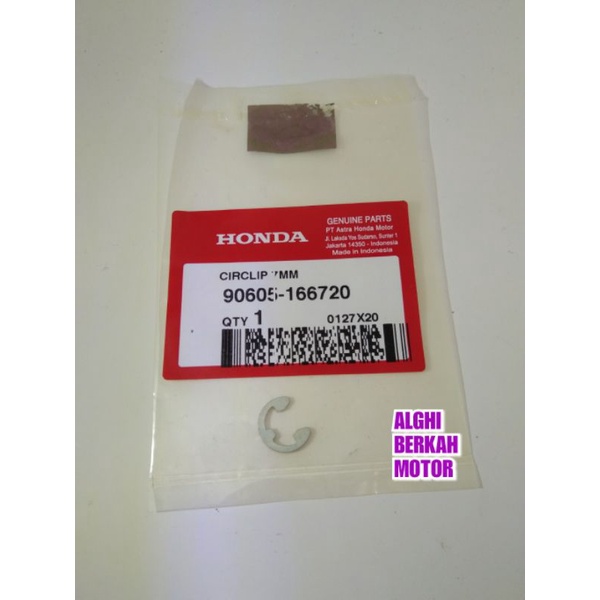 circlip 7mm Honda PCX 150 ADV 150 Beat 90605-166720