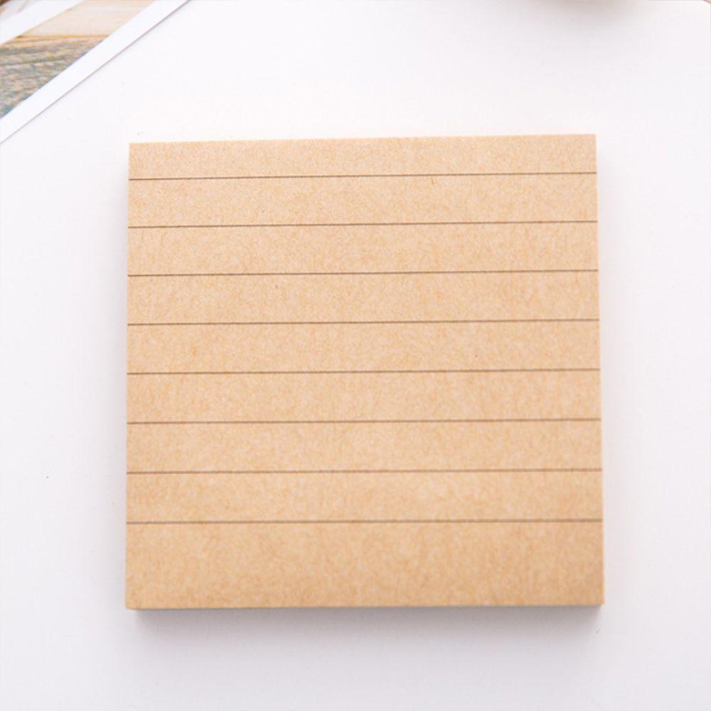 REBUY Rebuy Sticky Note Line Scrapbooking Kantor Post Planner Kraft Perlengkapan Sekolah