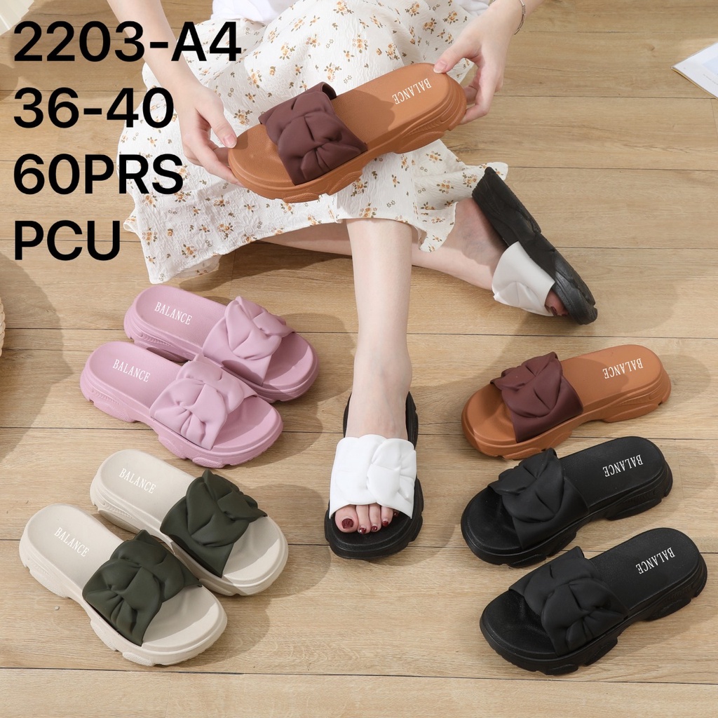 Sandal Wedges Kokop Jelly Wanita Import BALANCE 2203-A4