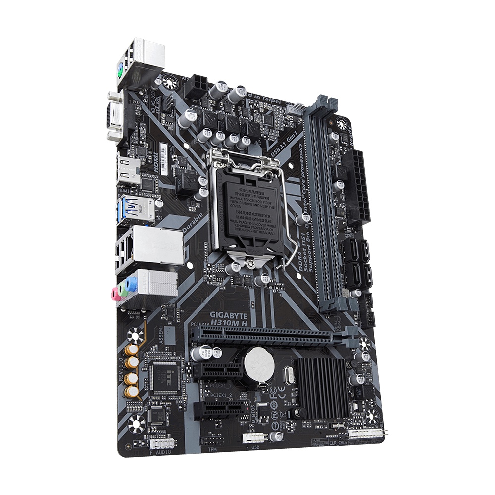 Motherboard Gigabyte H310 H310M H H310MH Resmi