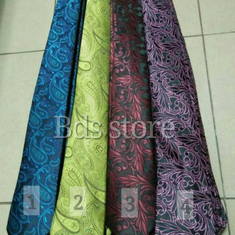 Dasi pria  motif batik uk 3 inch