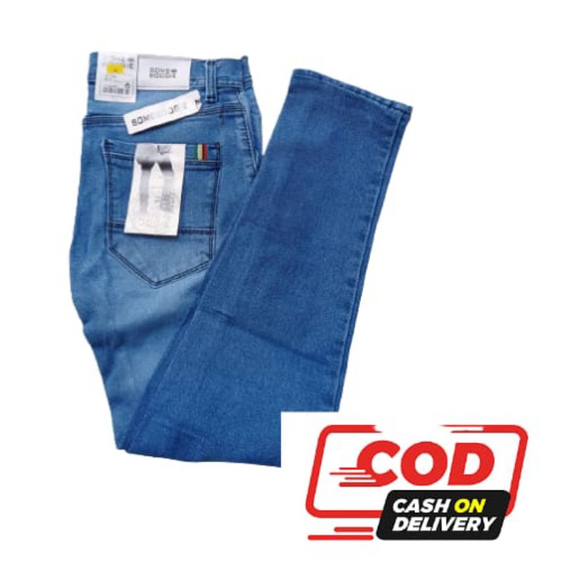 Celana panjang jeans pria/ celana slim fit jeans pensil skinny