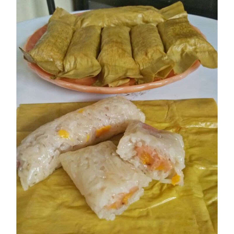 

Bu payeh / Ketan isi pisang / Kue Aceh / Kue Lebaran / Kue Basah / Cemilan / Jajanan Pasar