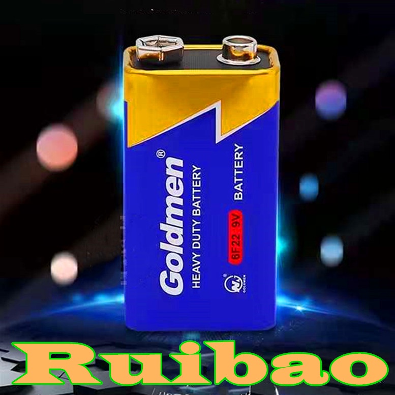 Ruibao Baterai 9V / 6F22 / 1604D / S006P / Battery / 216HD