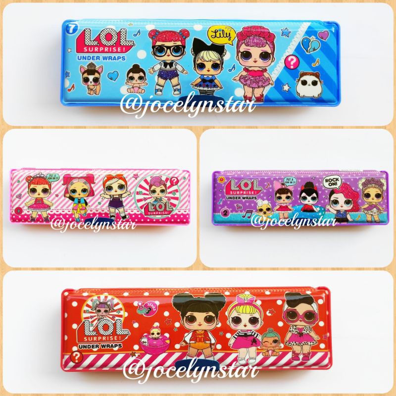 

Kotak pensil magnet karakter/ tempat pensil magnet/ pencil case magnet