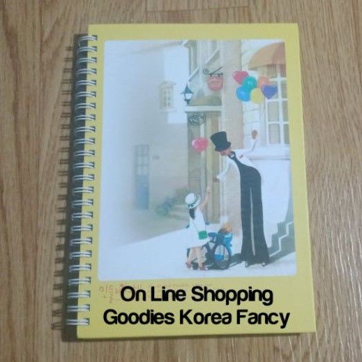 

Buku Tulis Spiral Bergambar Ring Book Ori Korea Ready Stock