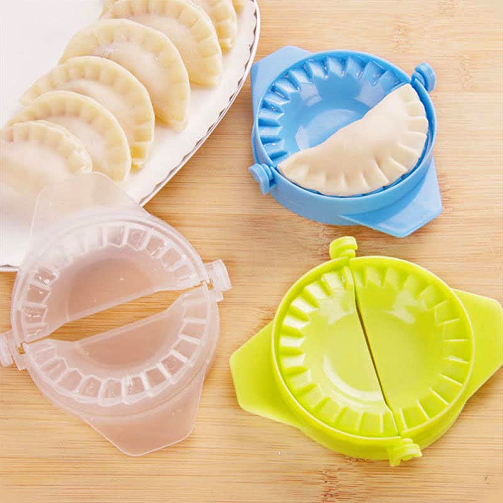 Cetakan Kue Pastel Mini Plastik Gyoza Mold Molding Dumpling