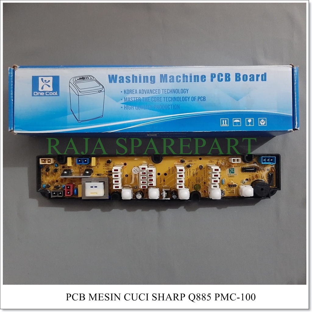 PCB/Panel/Modul Mesin Cuci Sharp Q885 (ES966D) PMC-100