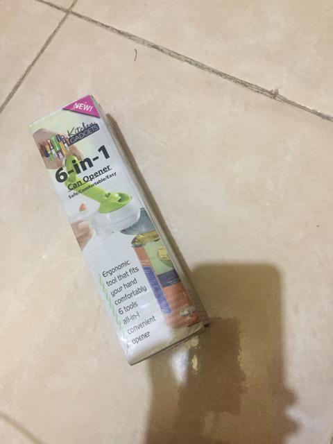 Pembuka Botol Kaleng 6 In 1 Kitchen Can Opener Bottle Kitchen Dapur Home Stuff Tools Drink Cafe Food