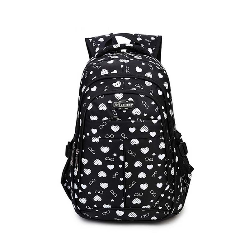 Tas Ransel Sekolah love love polka for a queen stuff SD SMP SMA KULIAH Travel Bag