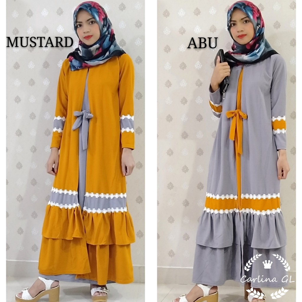 GAMIS RENDA ROMPI TALI SABYAN CARLINA