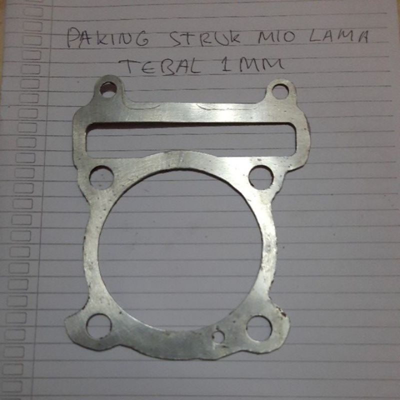 paking blok bawah bore up struk up mio lama