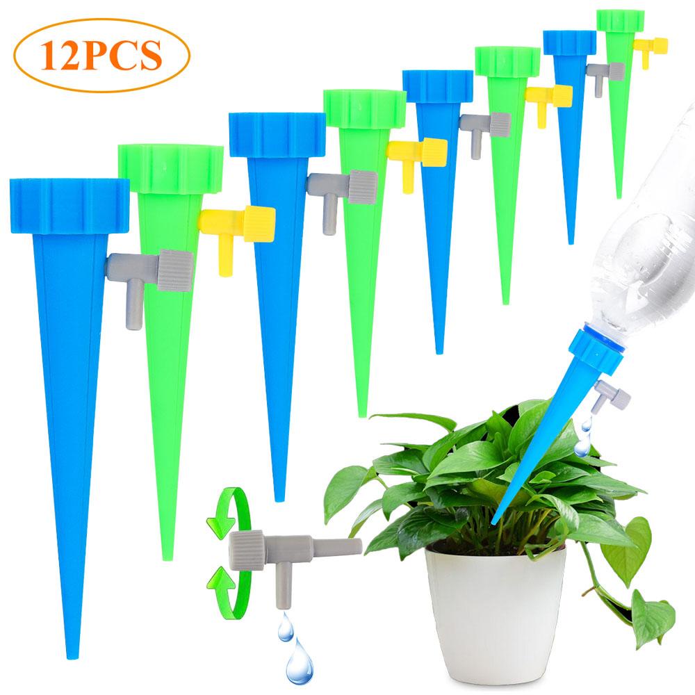 [Elegan] Paku Tetes Otomatis Perlengkapan Taman Tanaman Bunga Adjustable Watering Tools