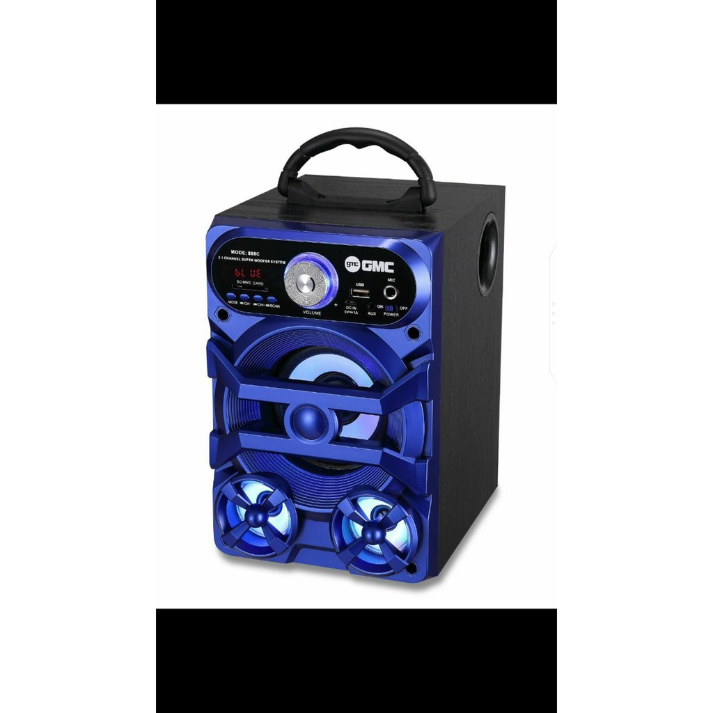 Promo portable speaker bluetooth gmc 898c Diskon